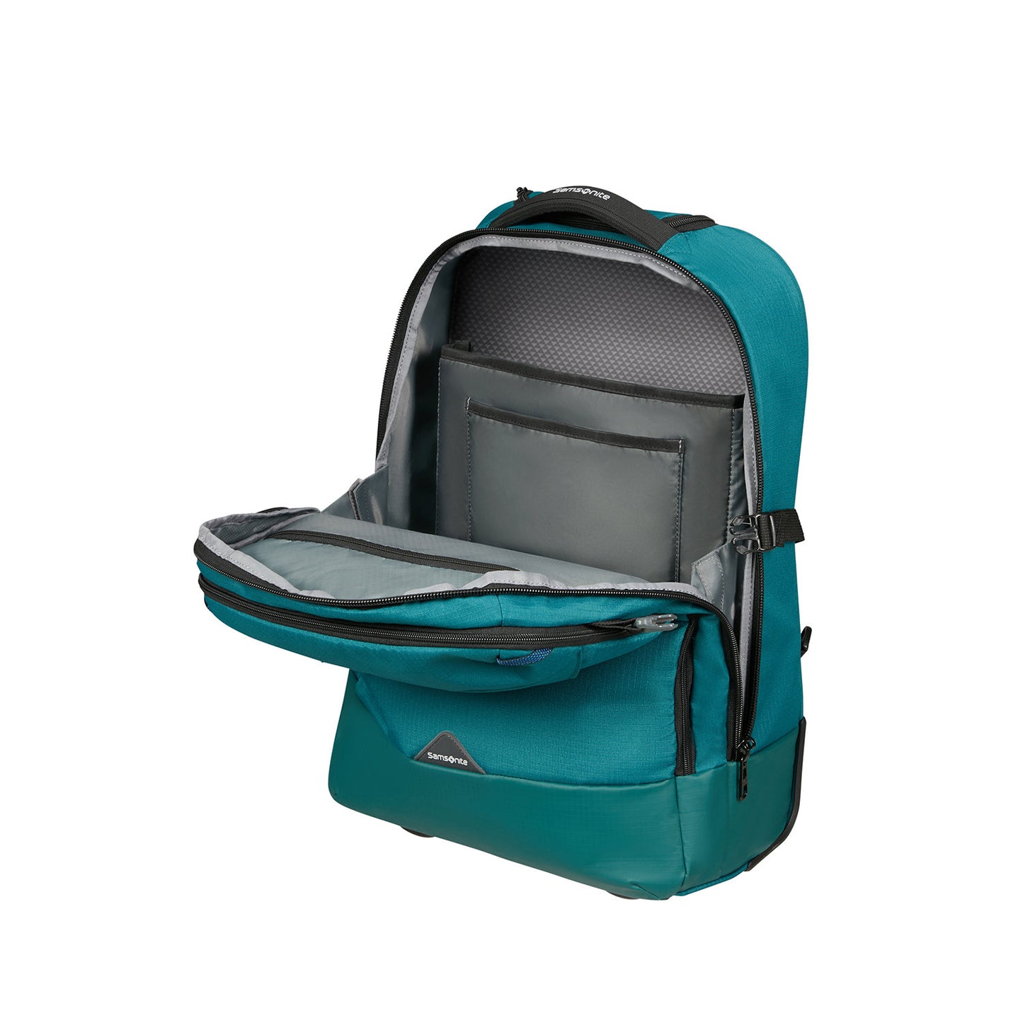Samsonite Roadseeker Laptop Wheeled Backpack 17.3" deep teal
