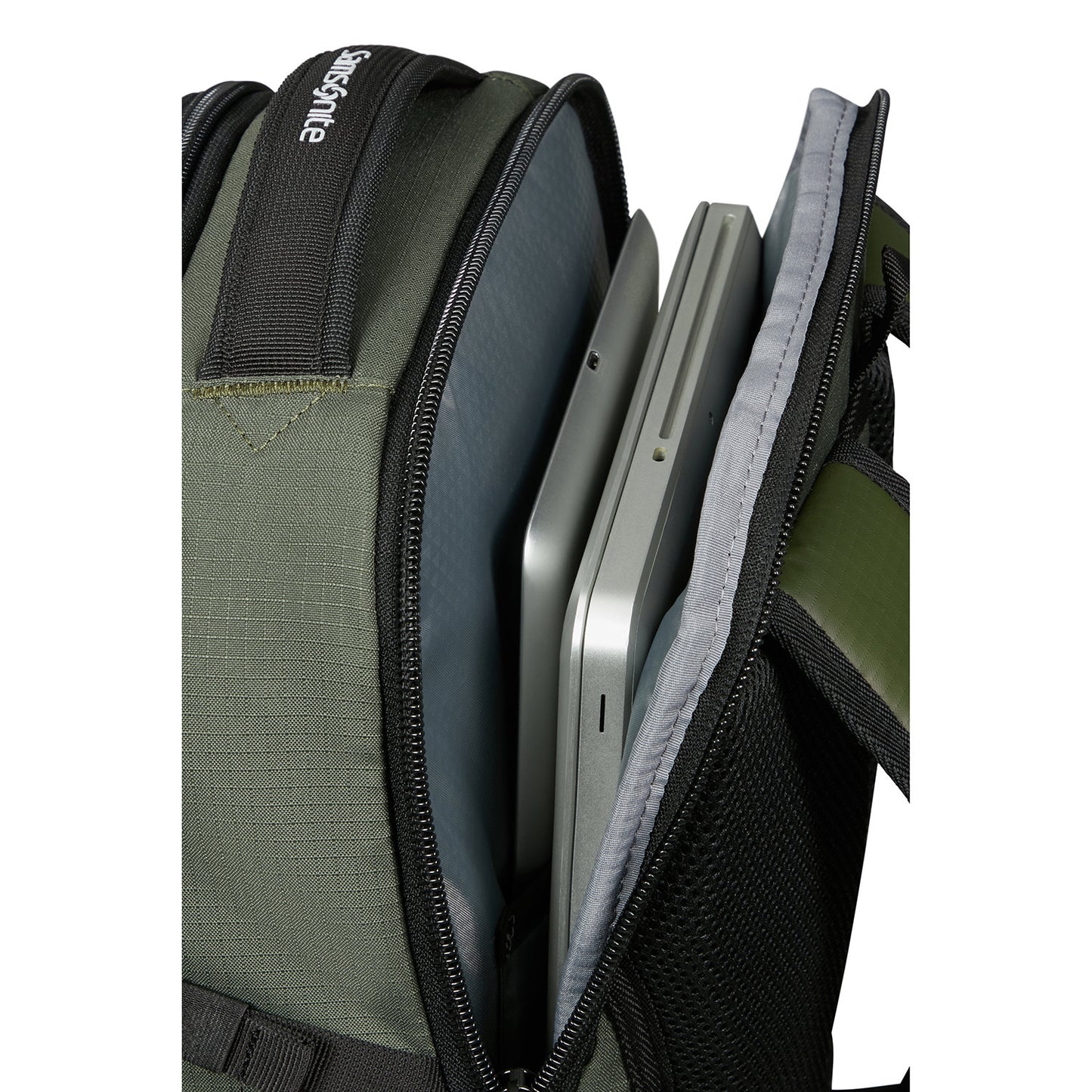 Samsonite Roadseeker Laptop Backpack M dark olive