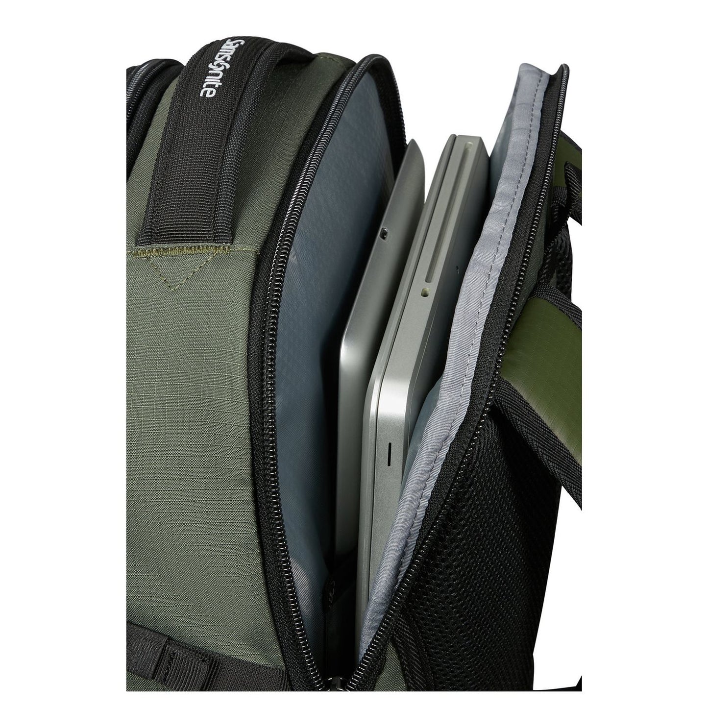 Samsonite Roadseeker Laptop Backpack M dark olive