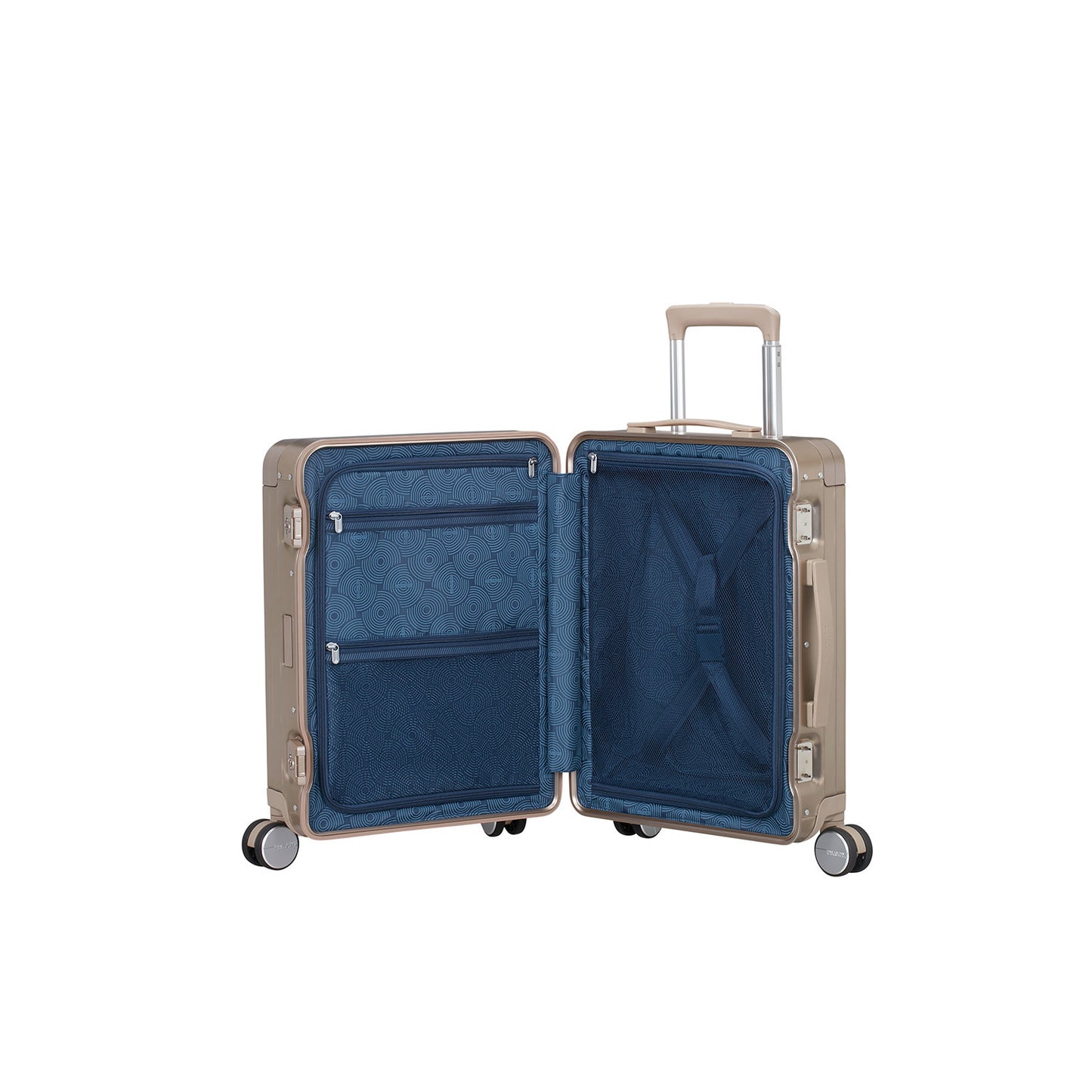 American Tourister Soundbox Alu Spinner 55/20 TSA bronze