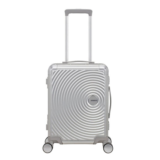 American Tourister Soundbox Alu Spinner 55/20 TSA silver