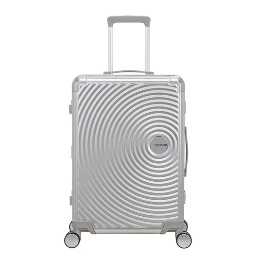 American Tourister Soundbox Alu Spinner 68/25 TSA silver