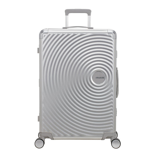 American Tourister Soundbox Alu Spinner 77/28 TSA silver