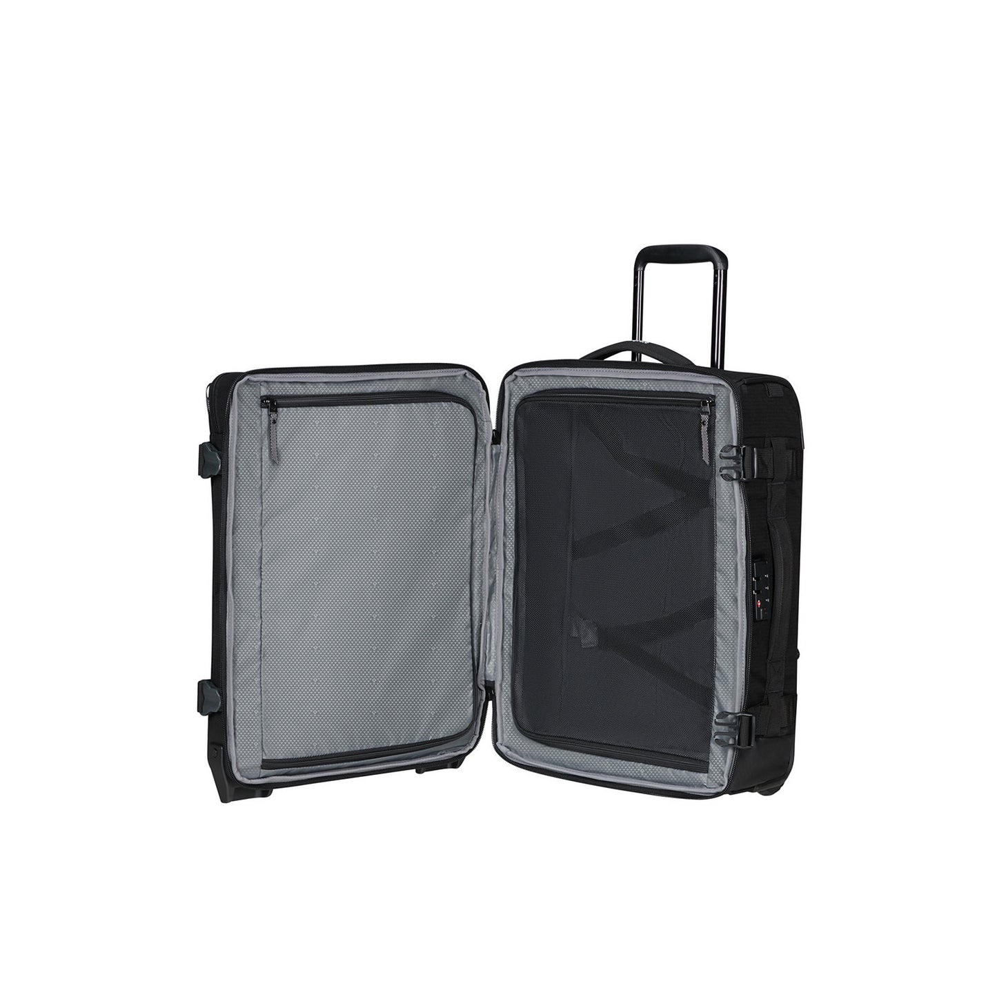 Samsonite Roadseeker Wheeled Duffle 55/20 Backpack deep black
