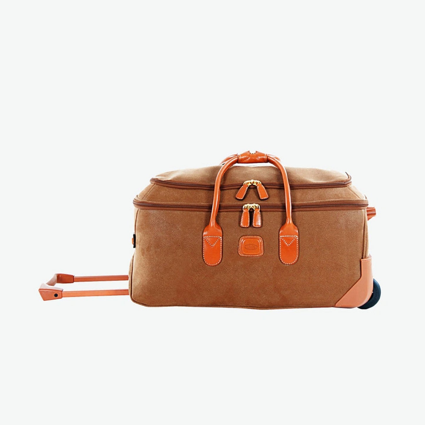 Bric's Life Holdall Wheeled Duffle 55 camel