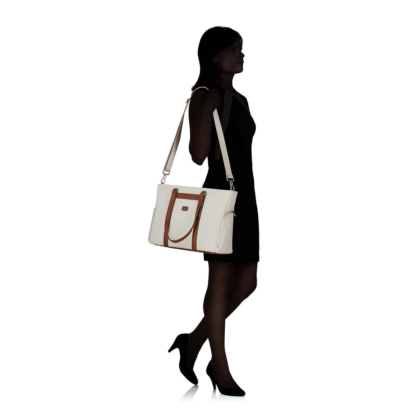 Samsonite Image Biz Travel Tote Bag 14.1" ivory