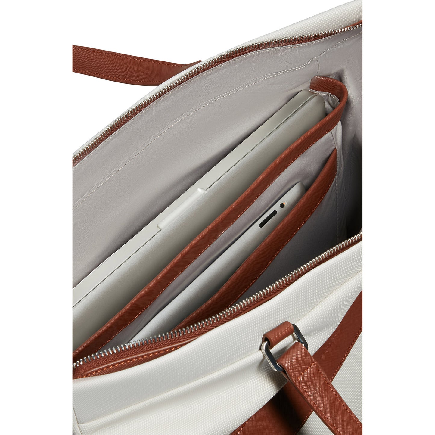 Samsonite Image Biz Travel Tote Bag 14.1" ivory