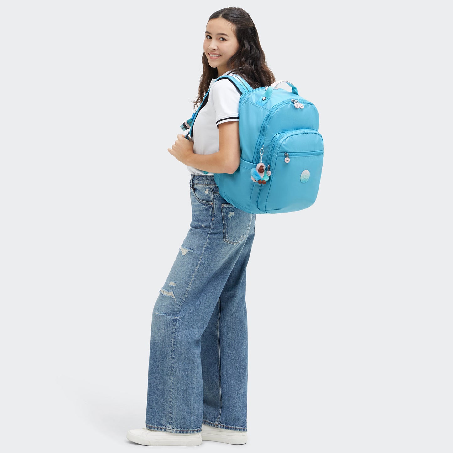 Kipling Seoul College blue met
