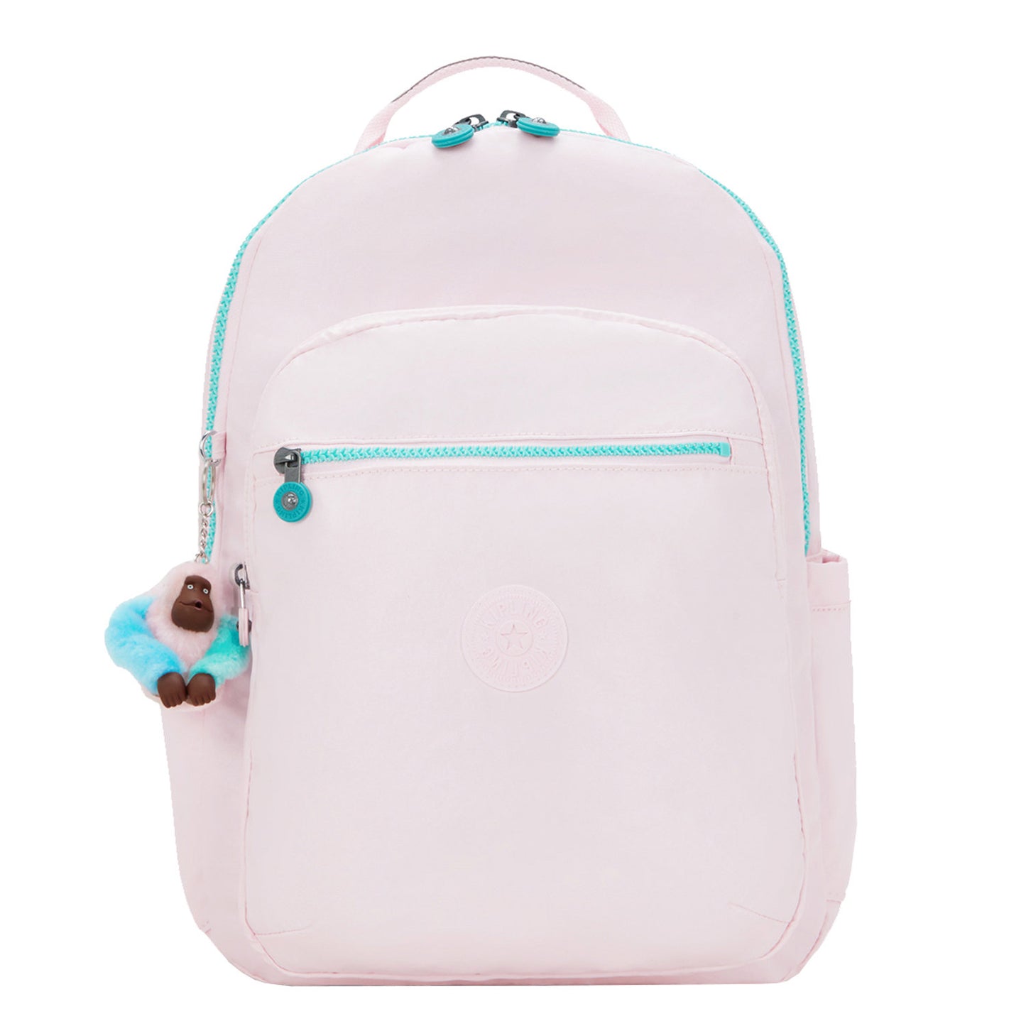 Kipling Seoul College pink met