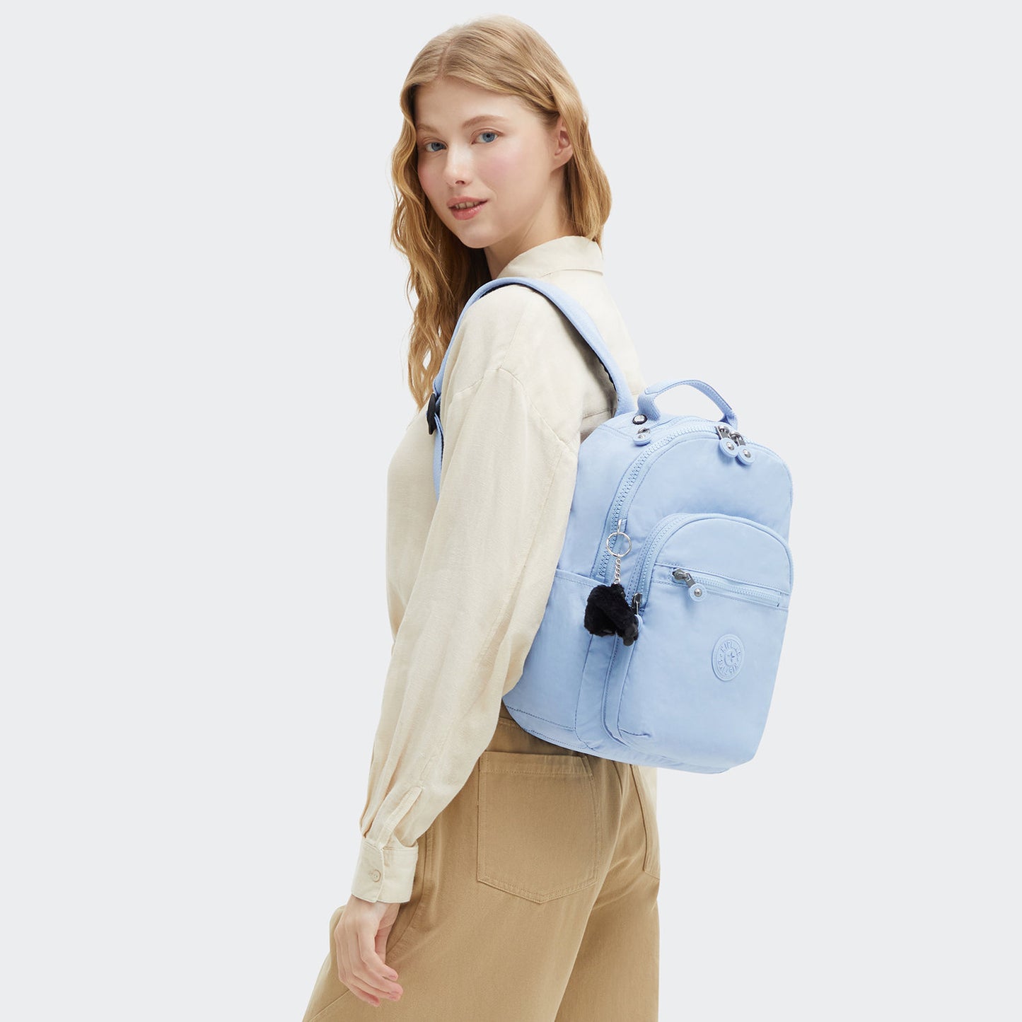Kipling Seoul S sky blue