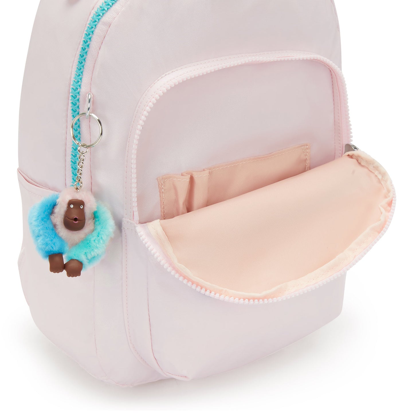 Kipling Seoul S pink met