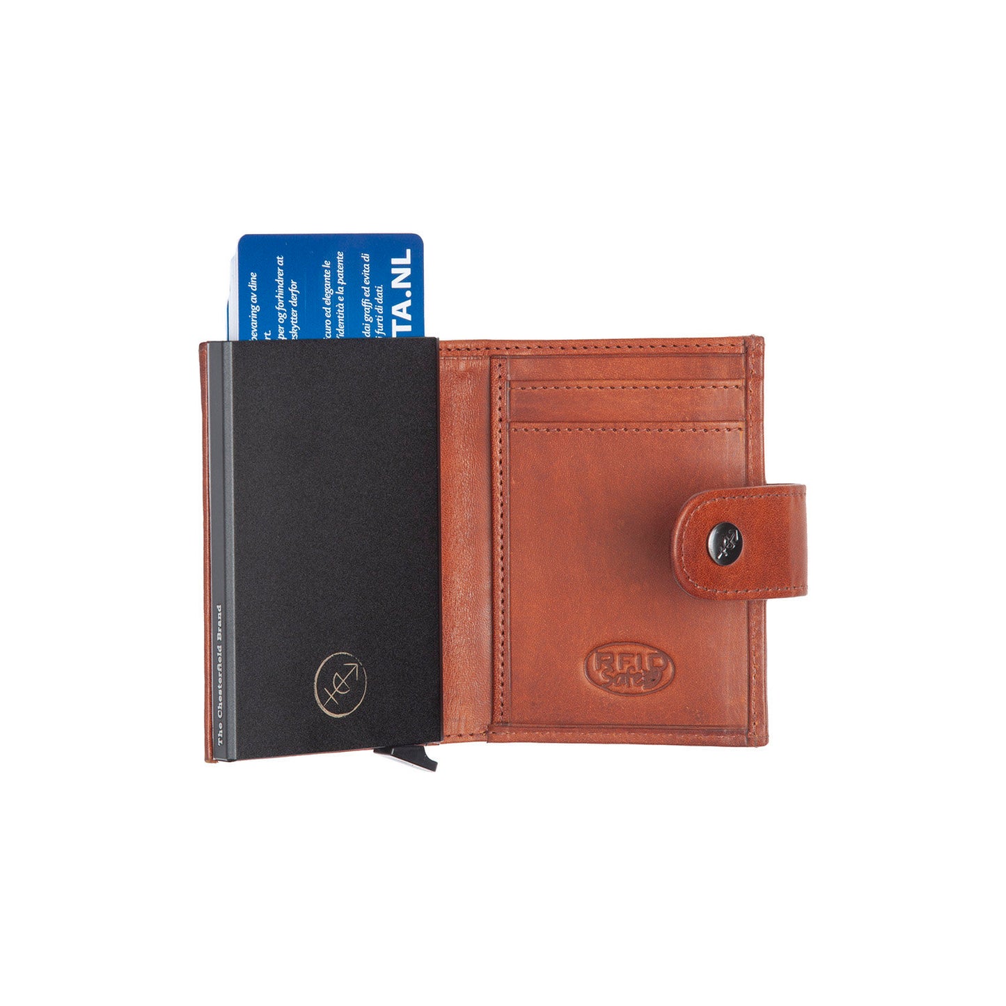 The Chesterfield Brand Lesina Cardholder cognac
