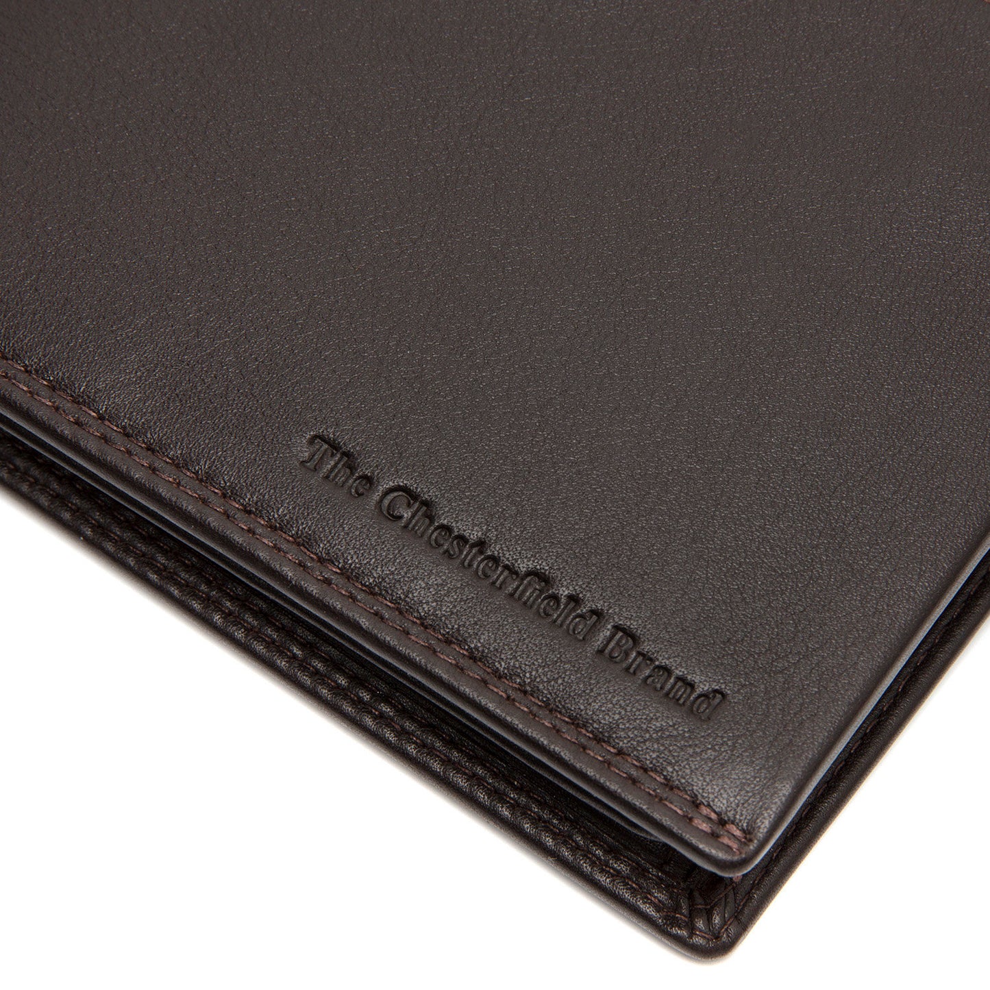 The Chesterfield Brand Lynnwood Billfold Wide brown
