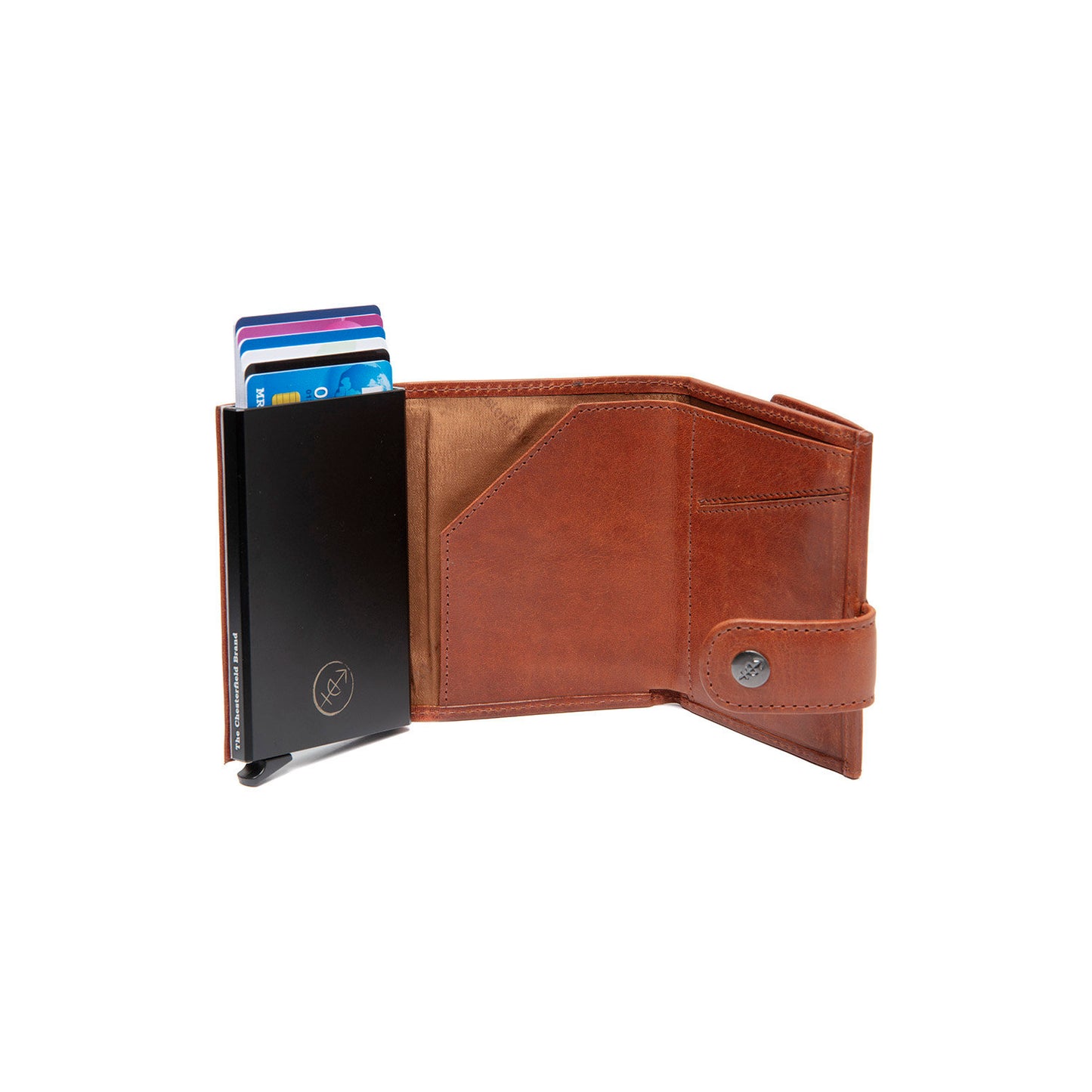 The Chesterfield Brand Varrano Cardholder cognac