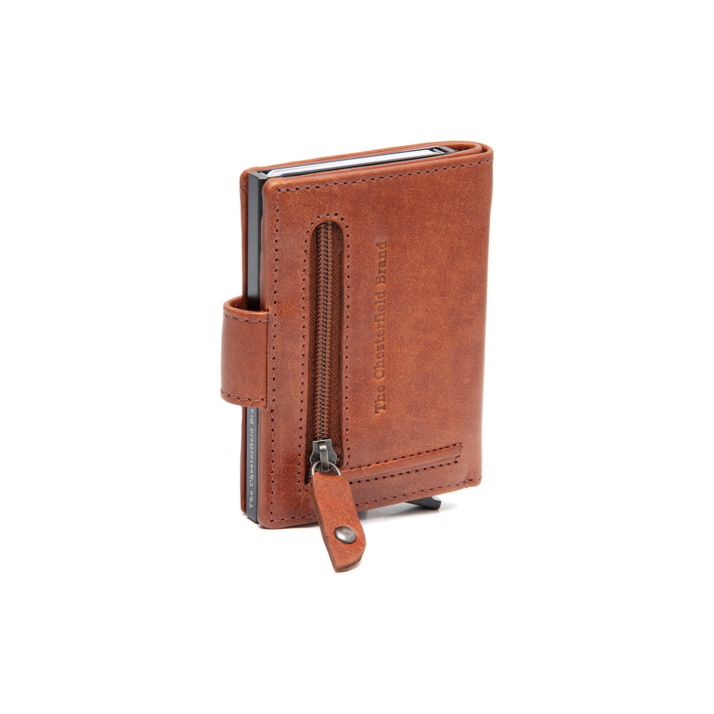 The Chesterfield Brand Barrea Cardholder cognac