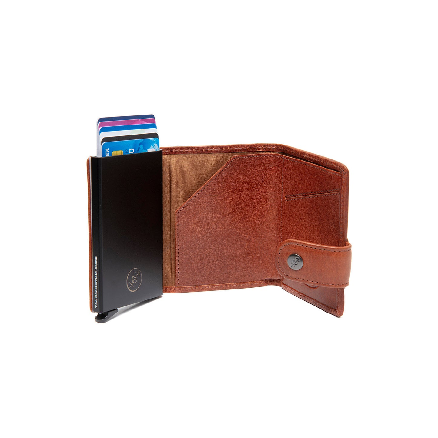 The Chesterfield Brand Larino Cardholder cognac