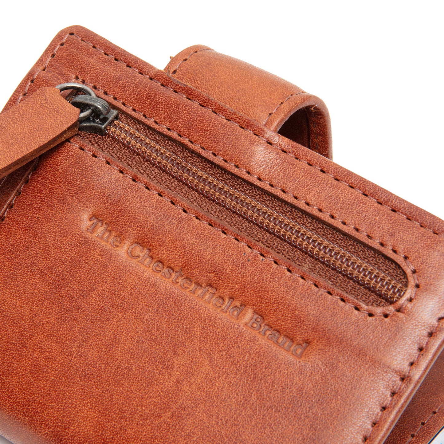 The Chesterfield Brand Larino Cardholder cognac