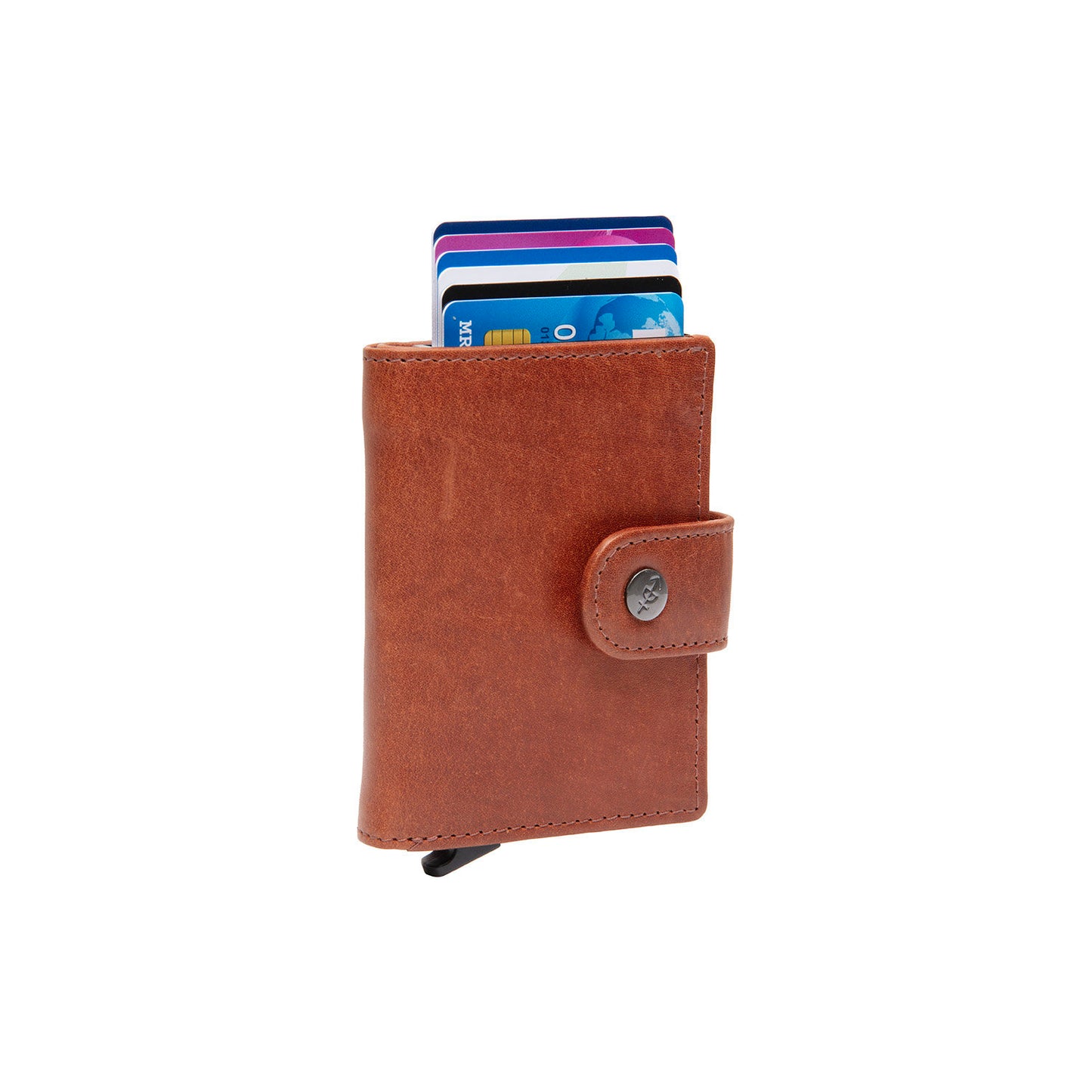 The Chesterfield Brand Barrea Cardholder cognac