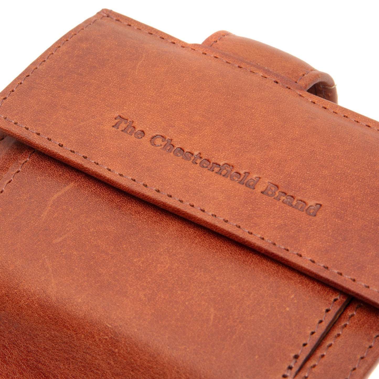 The Chesterfield Brand Varrano Cardholder cognac
