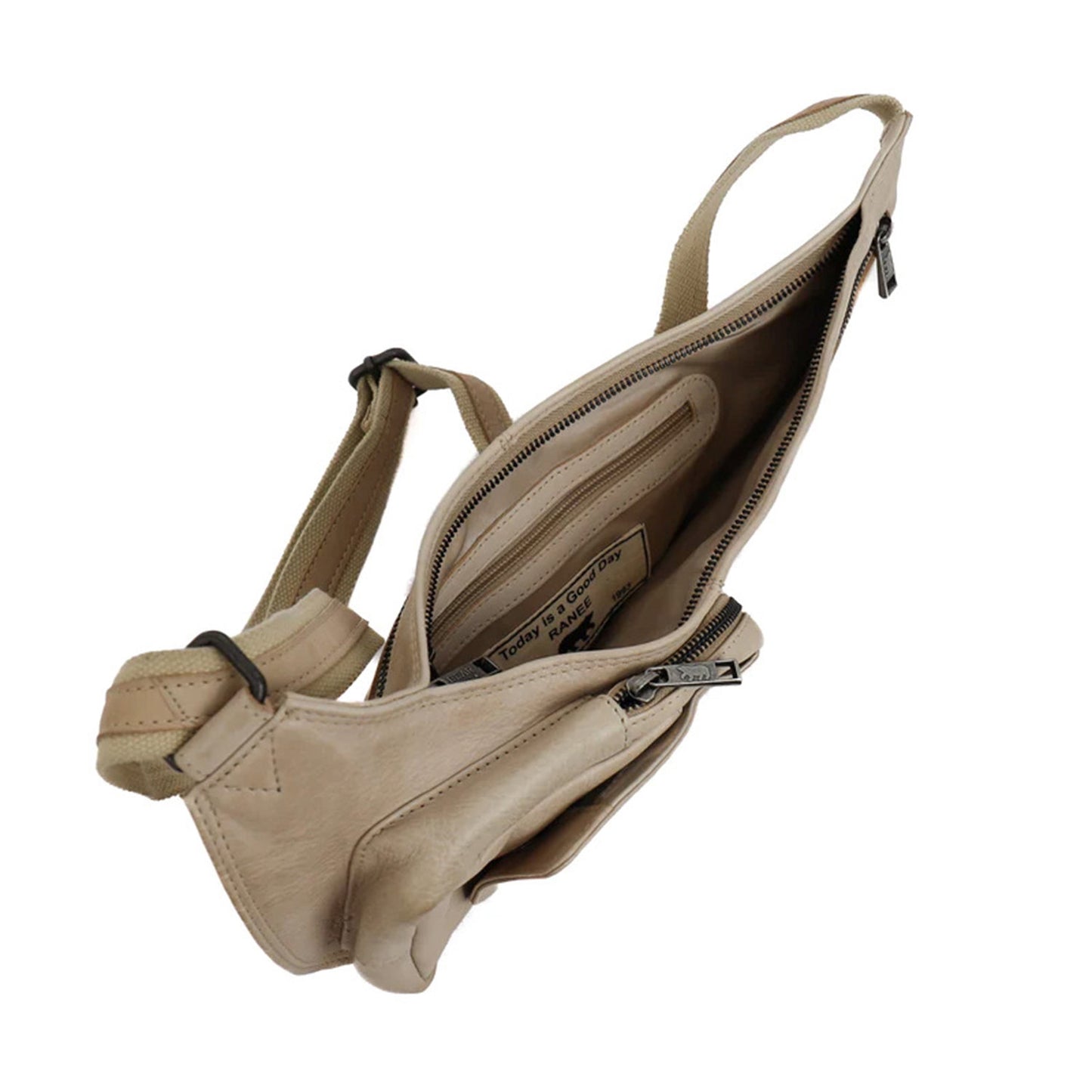 Bear Design Han Crossbody feather