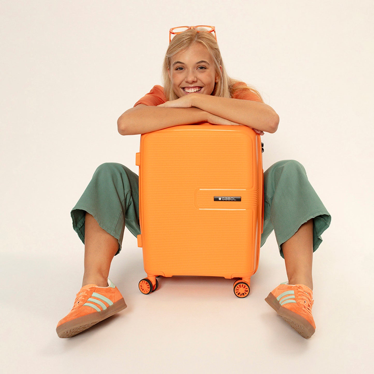 Gabol Steady Cabin Trolley orange