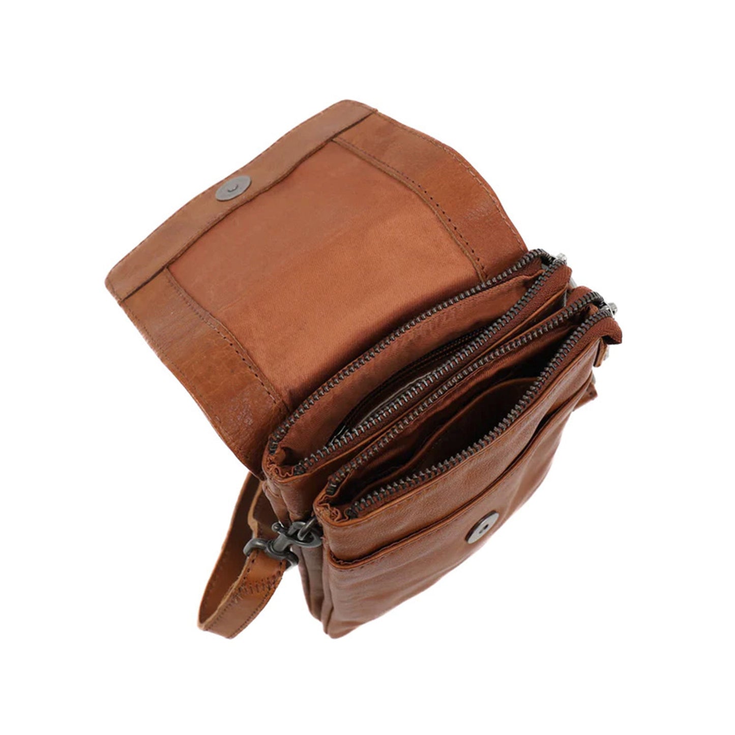 Bear Design Daisy Shoulderbag cognac