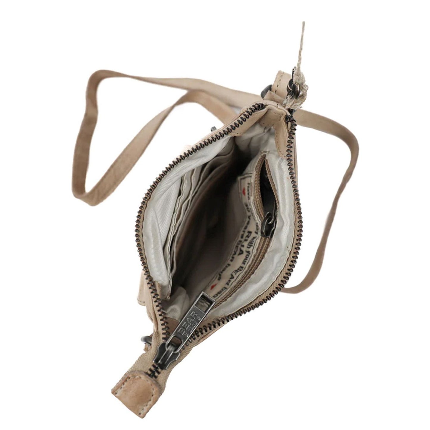 Bear Design Davida Crossbody feather