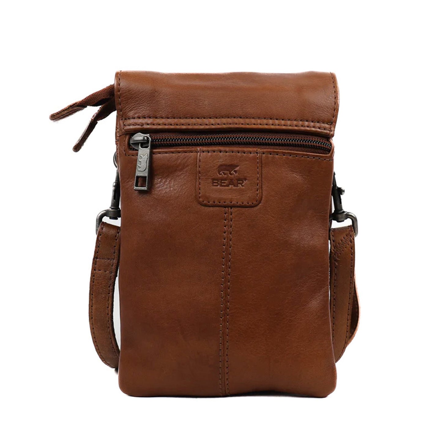 Bear Design Daisy Shoulderbag cognac