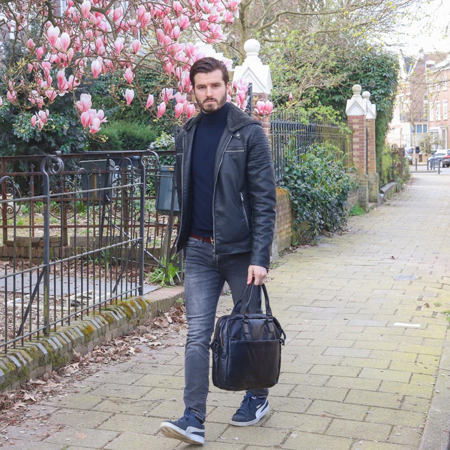 Bear Design Leandro Laptopbag red