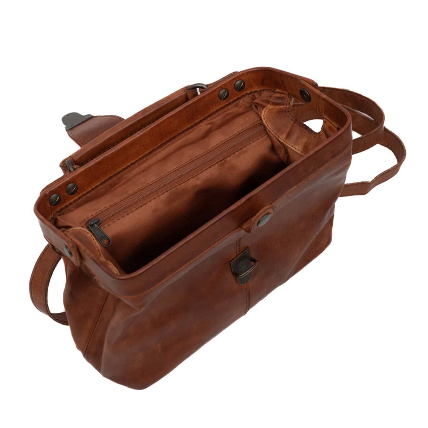 Bear Design Julia Doctor's Bag cognac