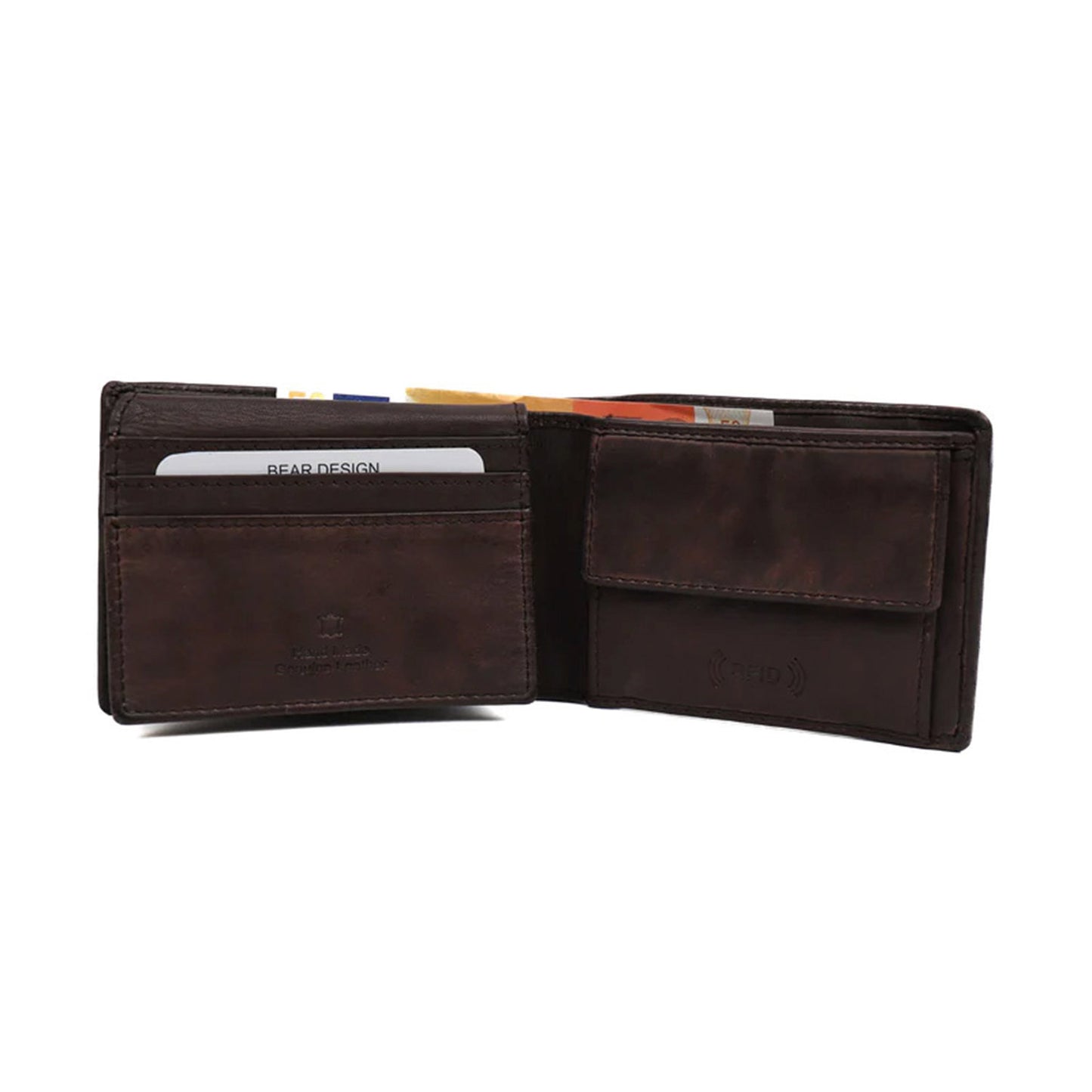 Bear Design Joep Billfold brown