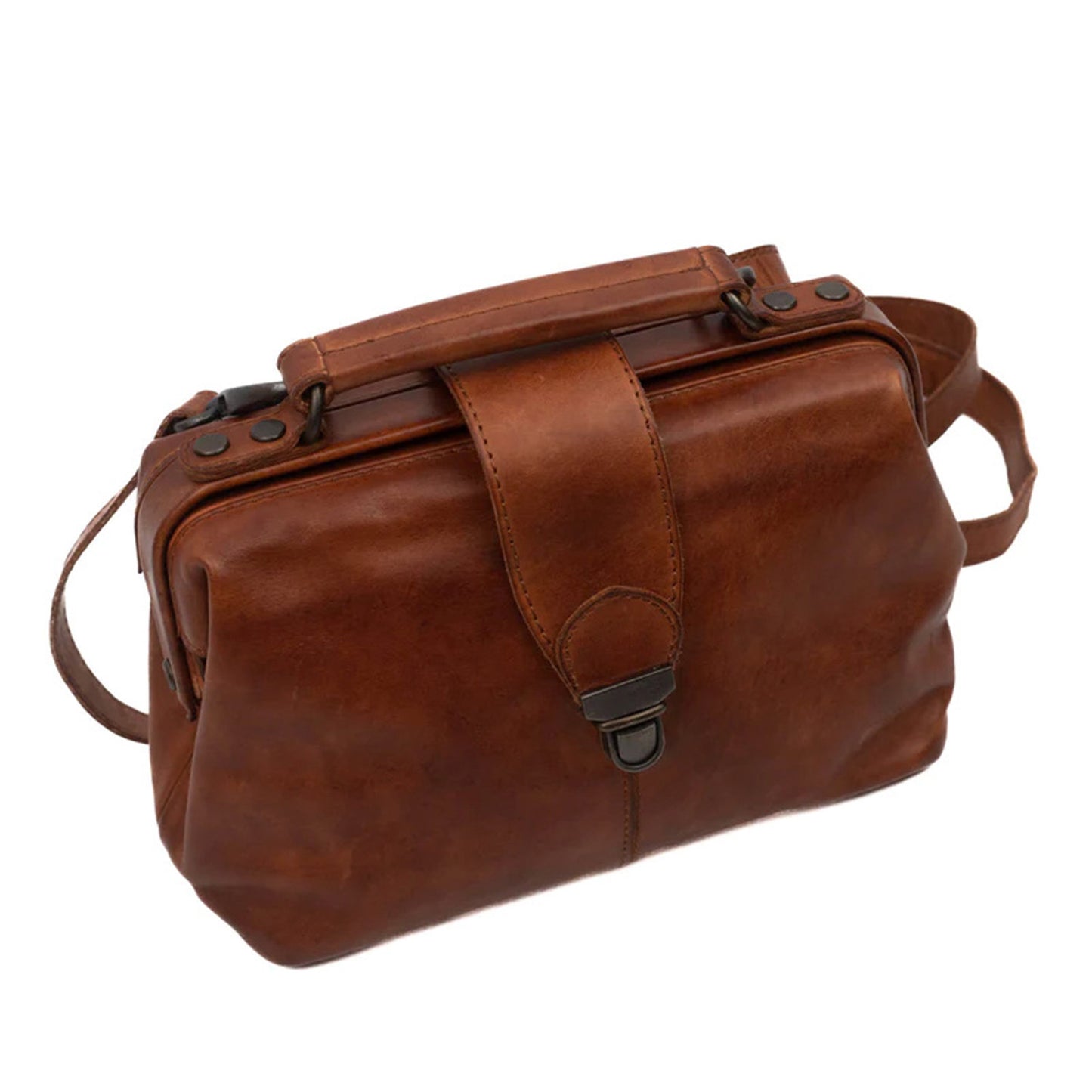 Bear Design Julia Doctor's Bag cognac