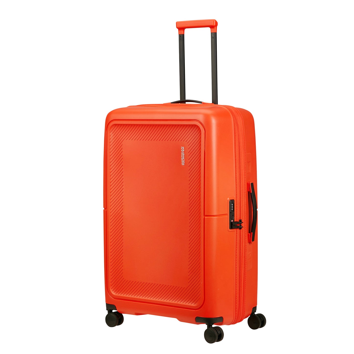 American Tourister Dashpop Spinner 77 Exp tangerine red