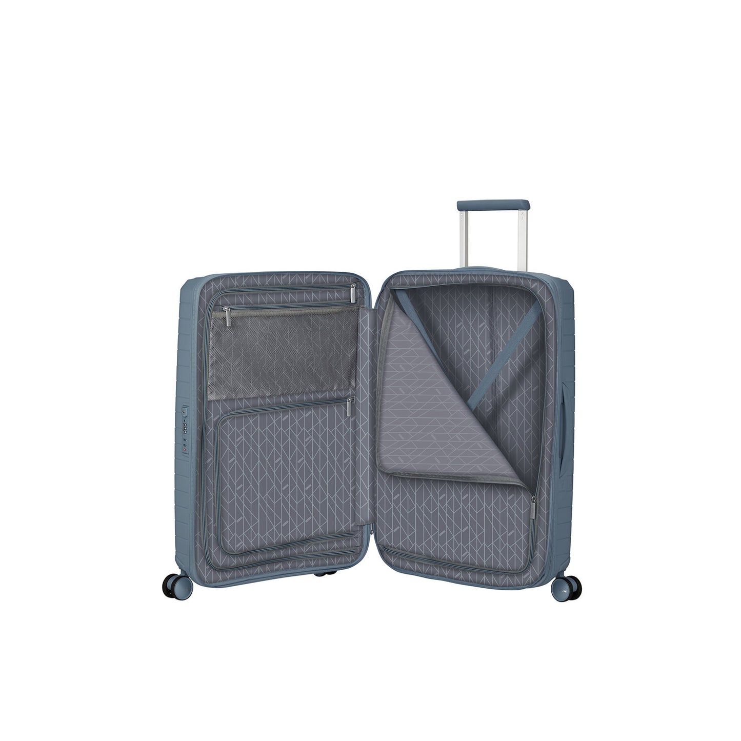 American Tourister FastForward Spinner 68/25 TSA Exp steel blue
