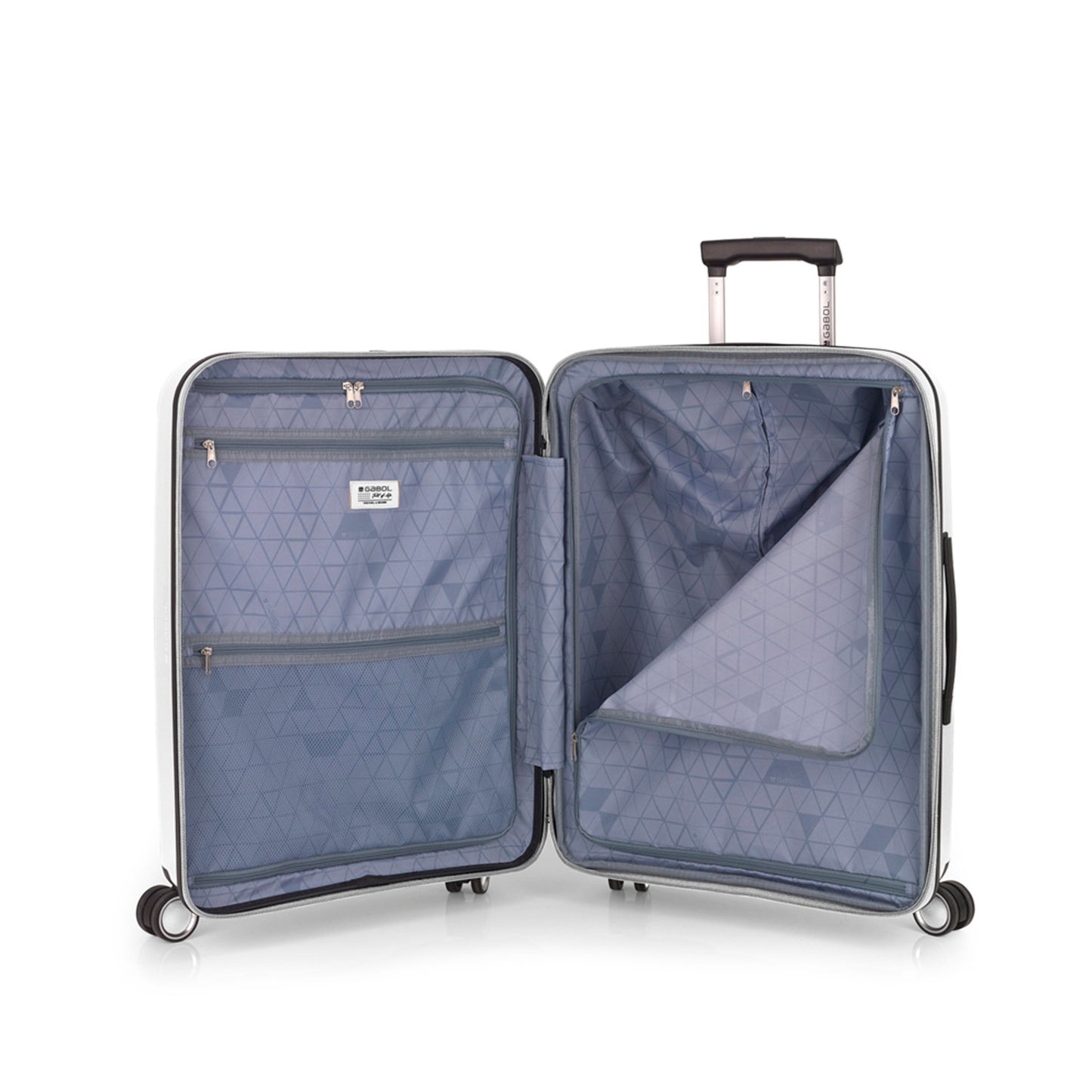 Gabol Brooklyn Medium Trolley Expandable white