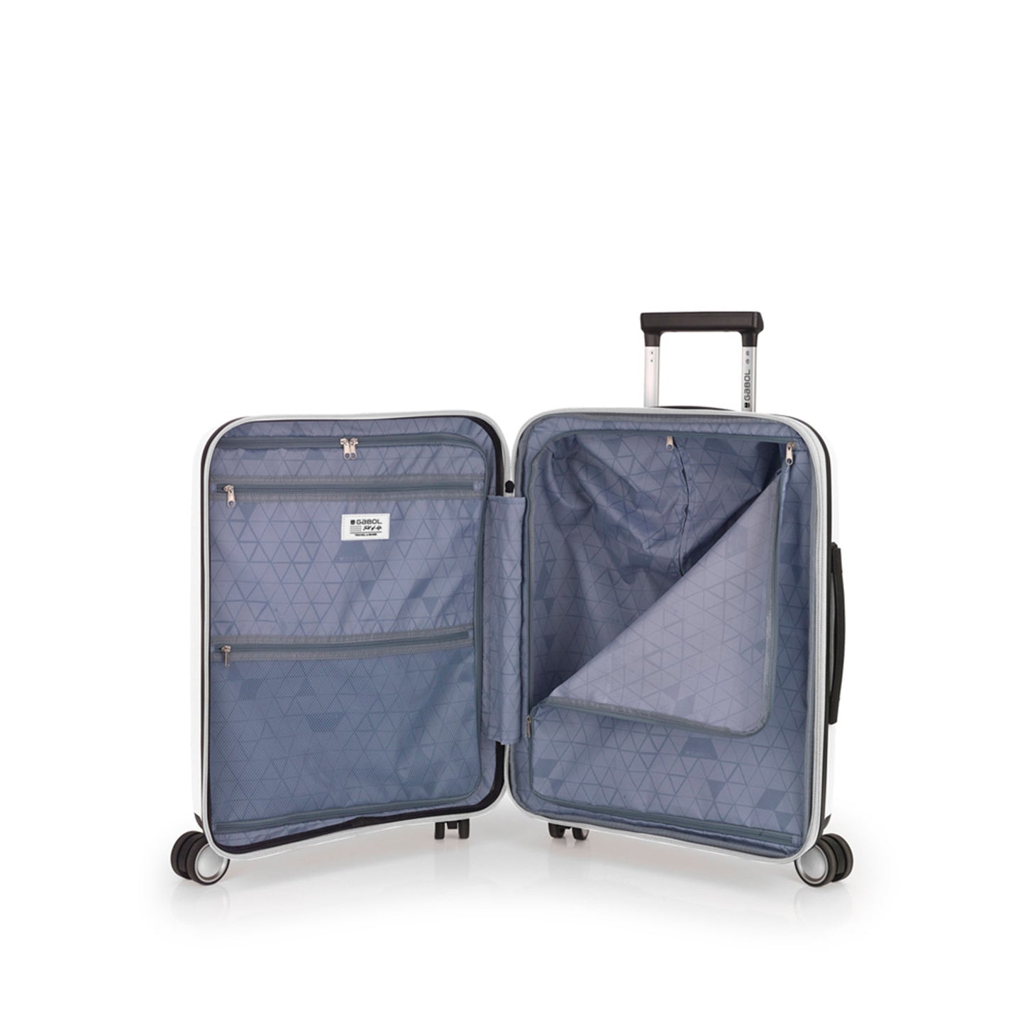 Gabol Brooklyn Cabin Trolley Expandable white