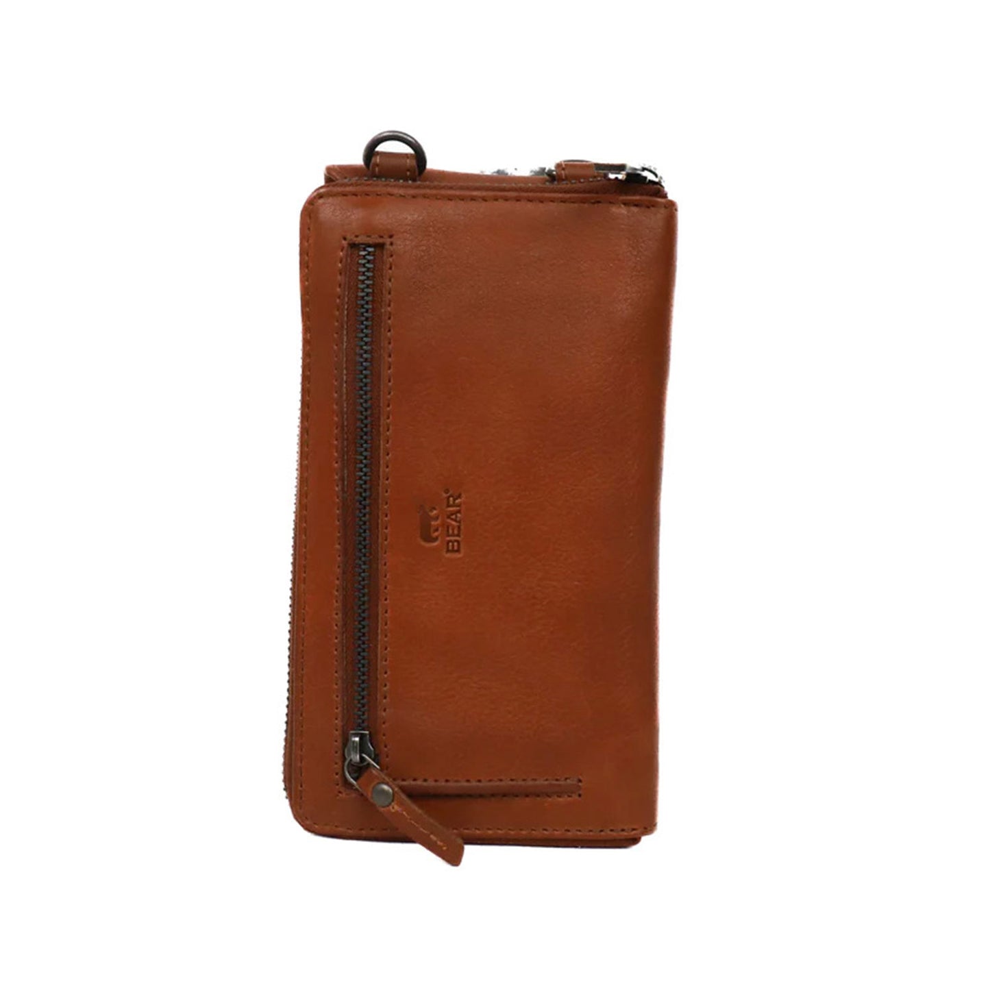 Bear Design Patty Phonebag cognac