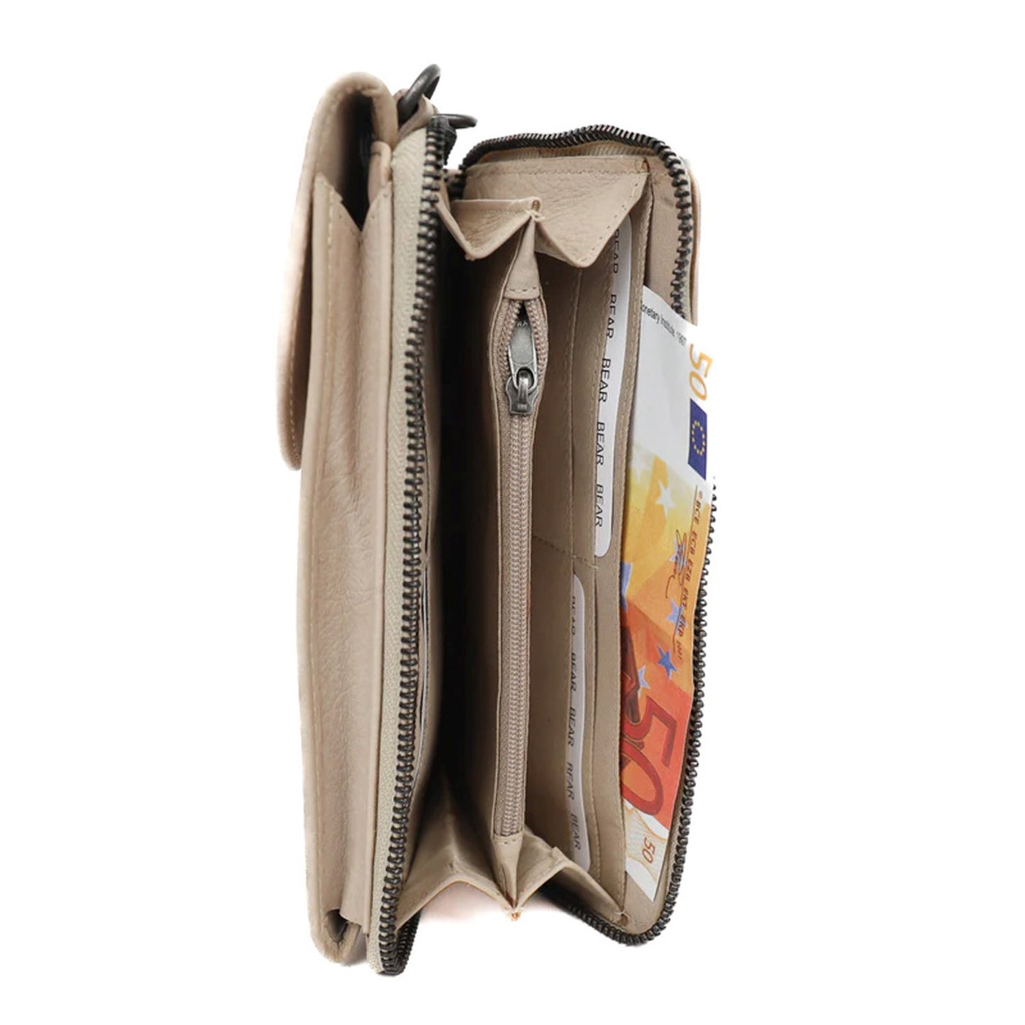 Bear Design Patty Phonebag feather