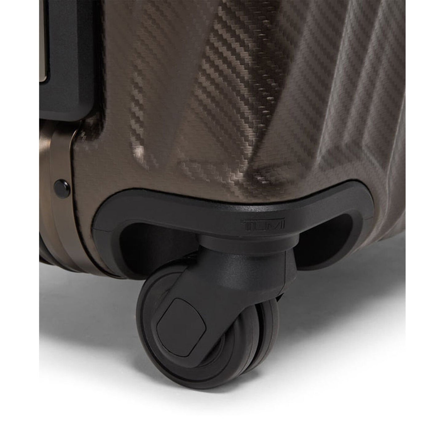 TUMI 19 Degree Aluminum International Carry-On textured gunmetal