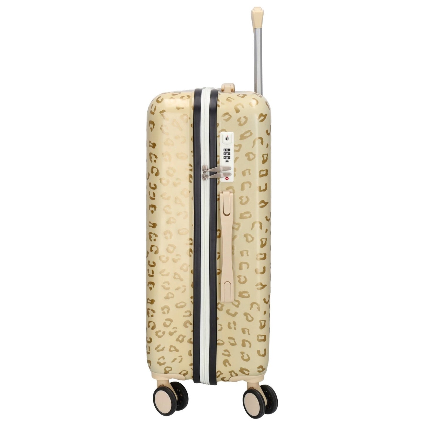 Zebra Trends Animal Travel Trolley M panther gold