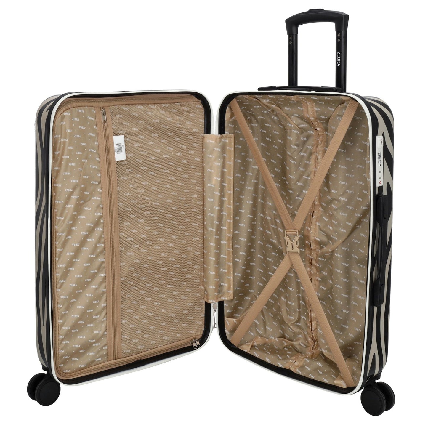 Zebra Trends Animal Travel Trolley M zebra