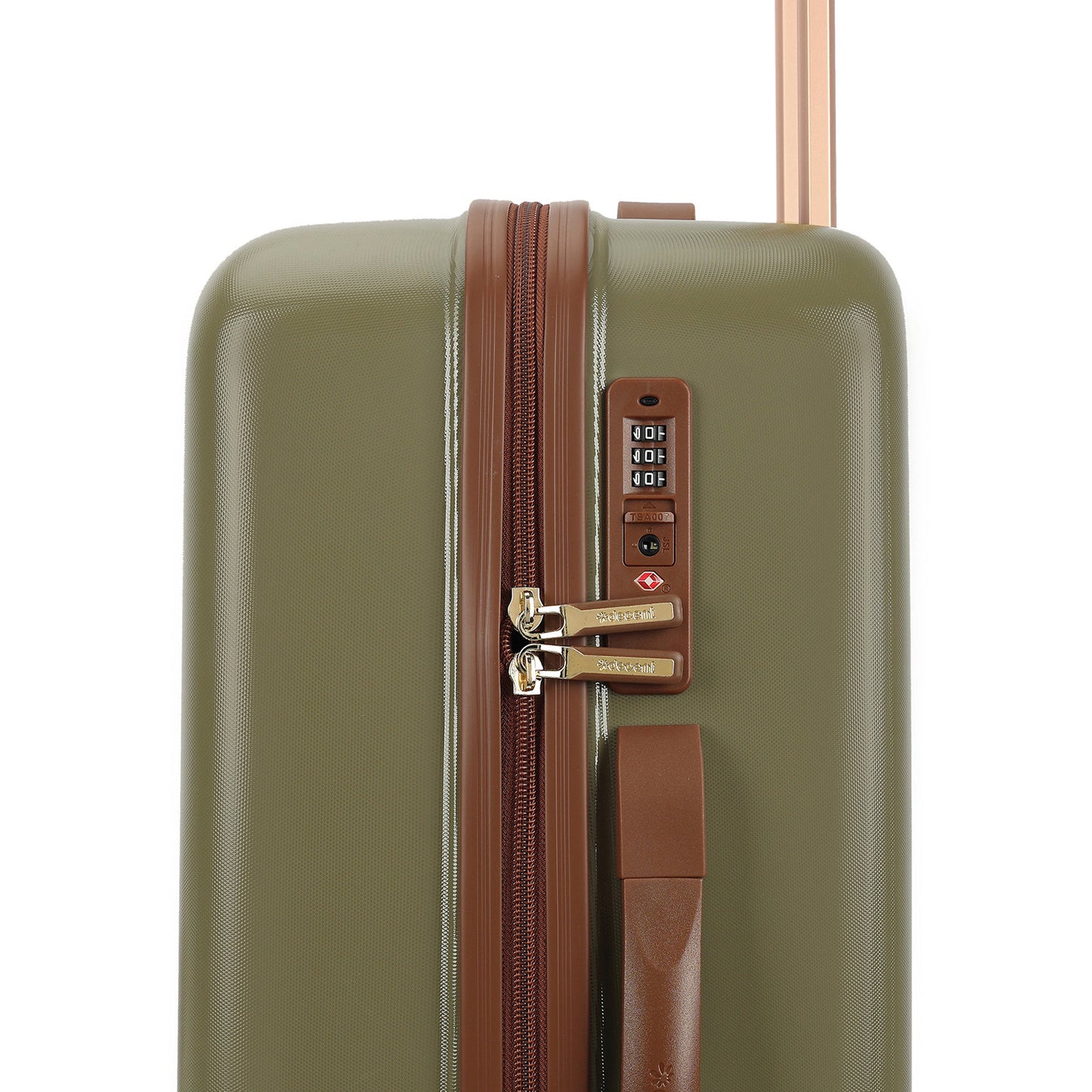 Decent Retro Cabin Trolley 55 dark green