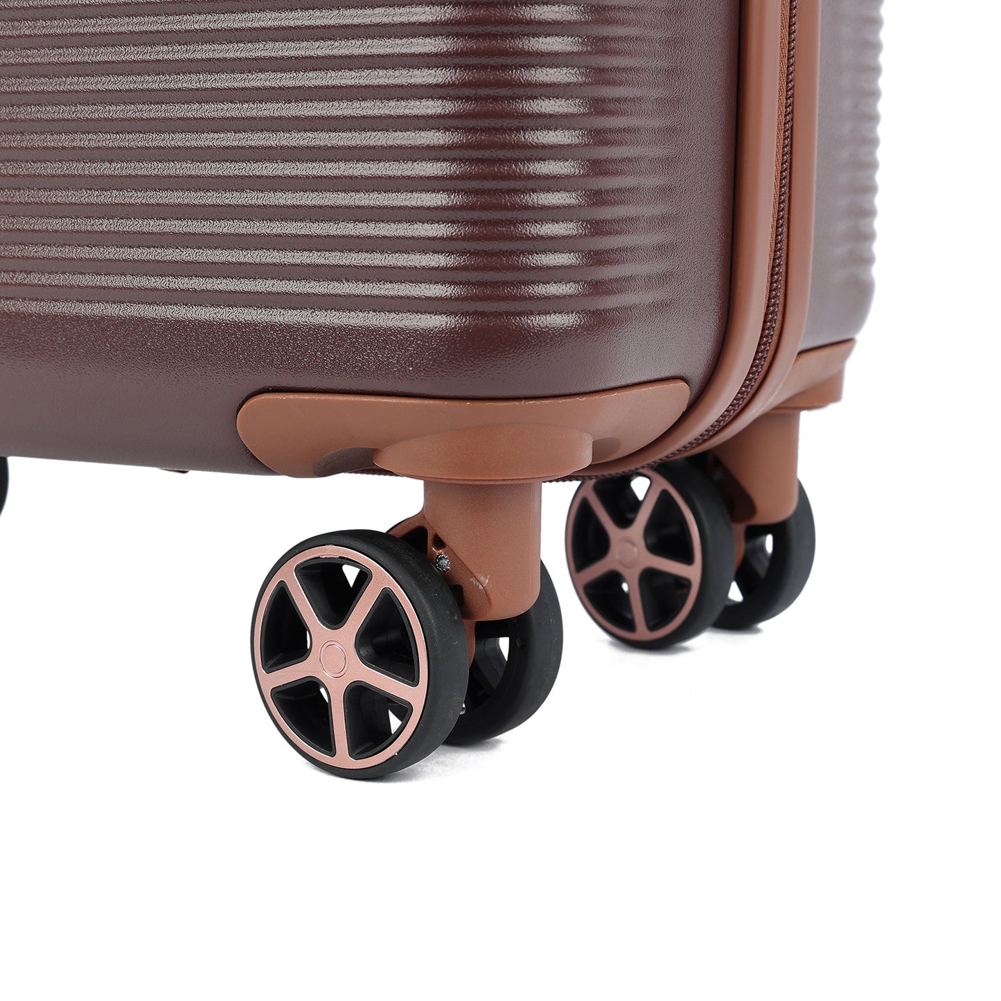 Decent Stella Cabin Trolley 55 brown