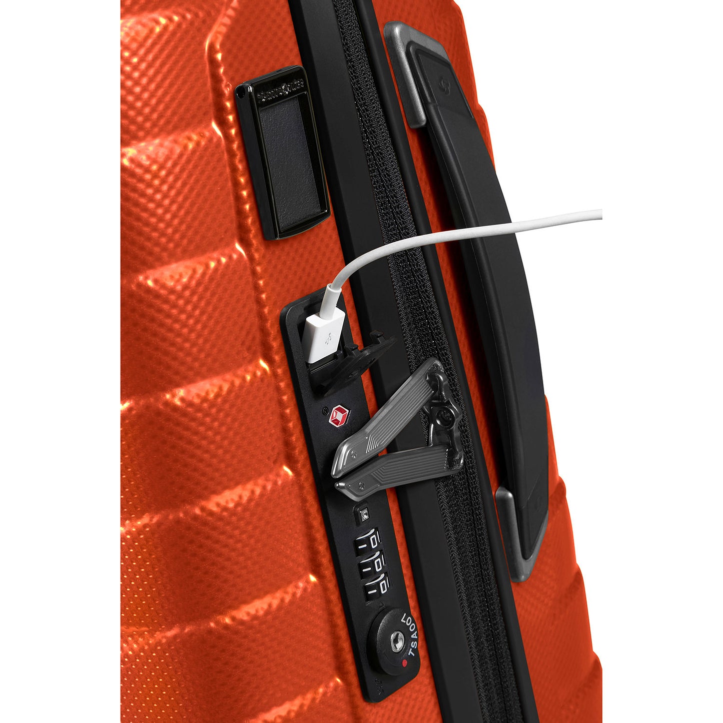 Samsonite Proxis Spinner 55/20 Expandable Length 35Cm flame