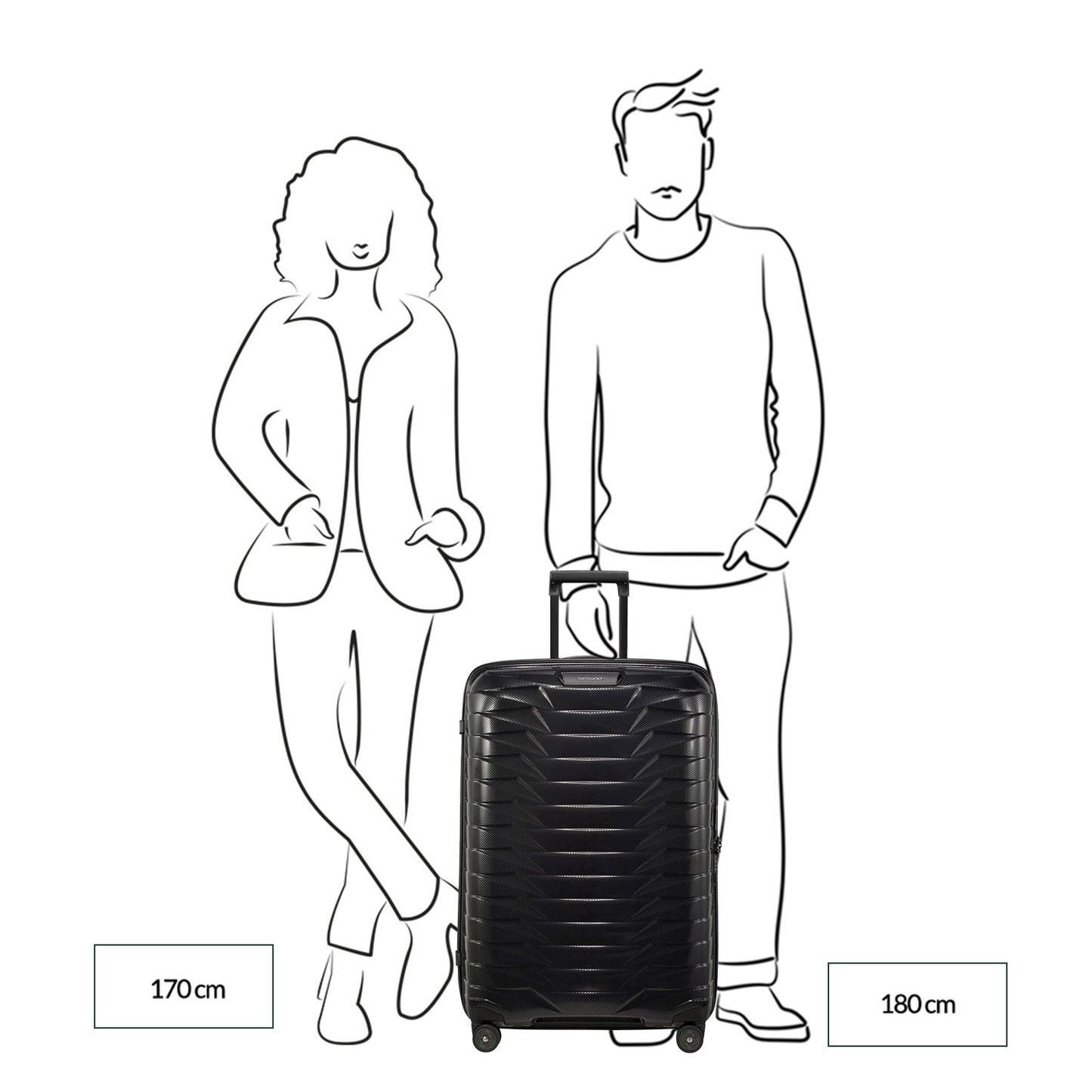 Samsonite Proxis Spinner 75/28 flame