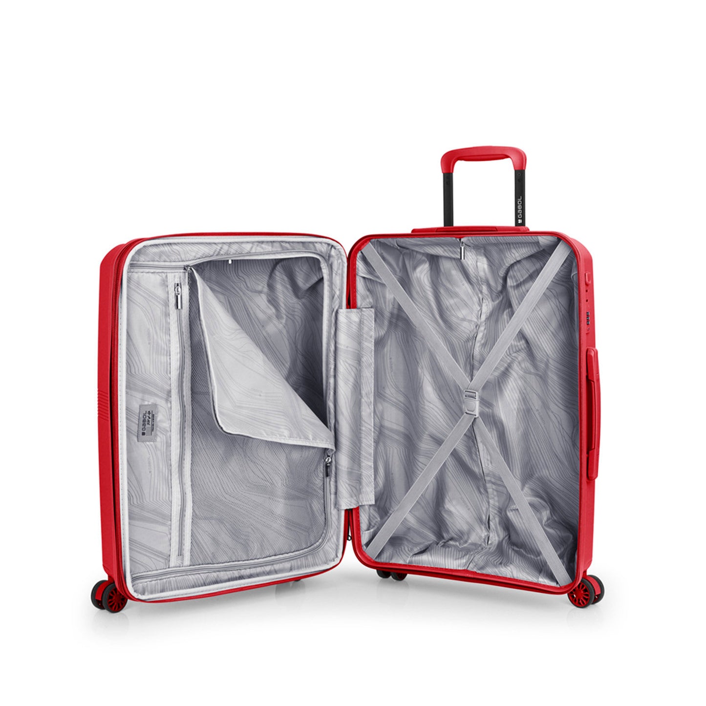 Gabol Steady Trolley M red