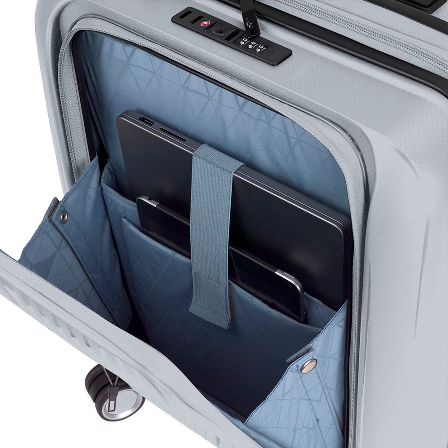 Gabol Brooklyn Cabin Trolley Front Pocket plata