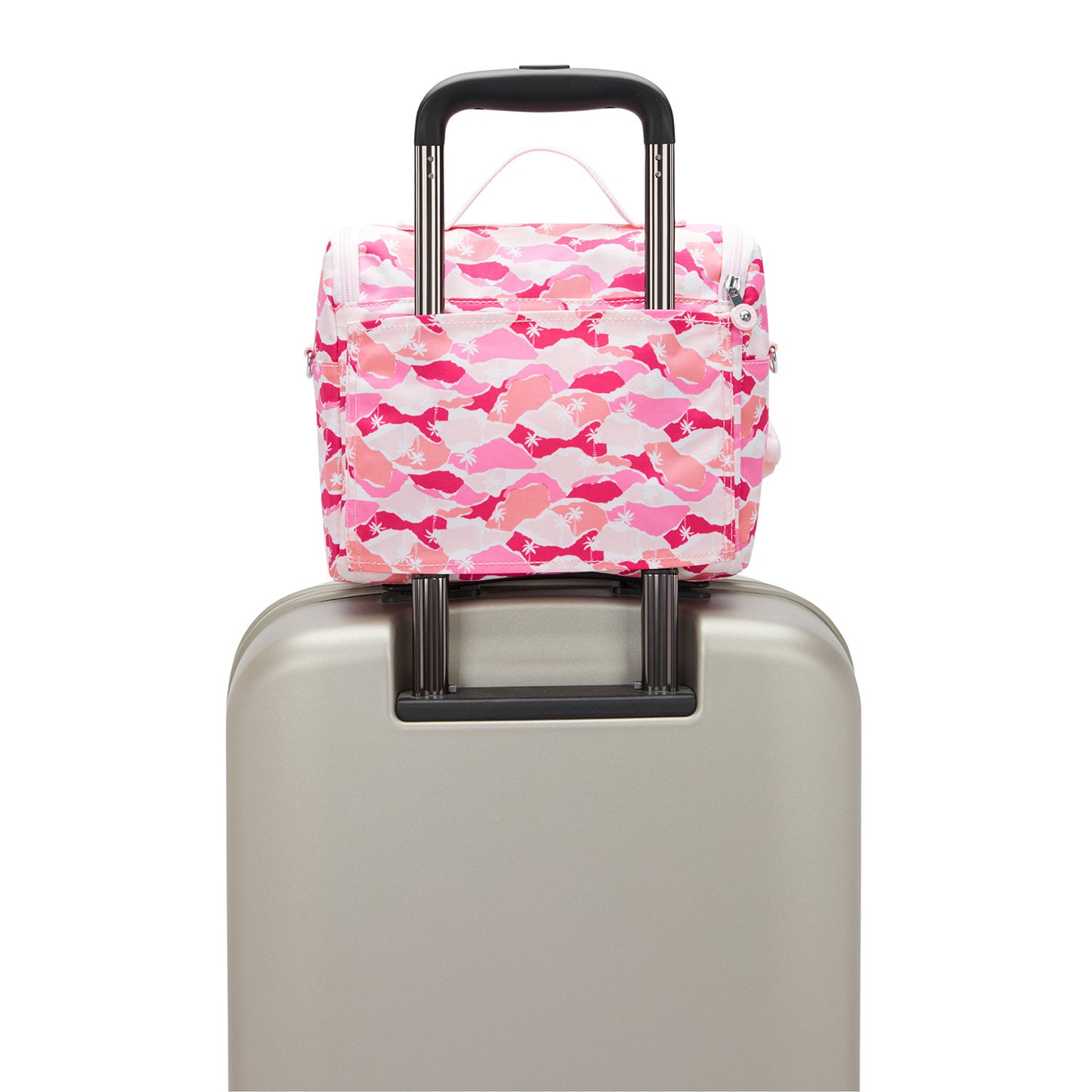 Kipling New Kichirou pink palm