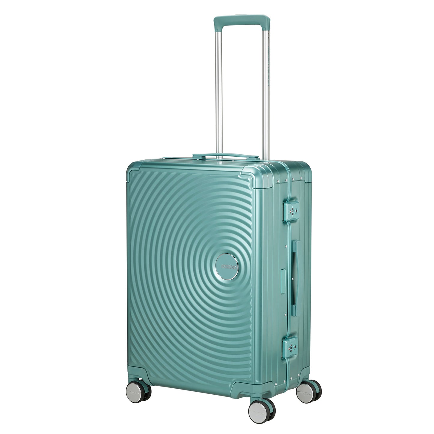American Tourister Soundbox Aluminium Spinner 68 cm Expandable dusty turquoise