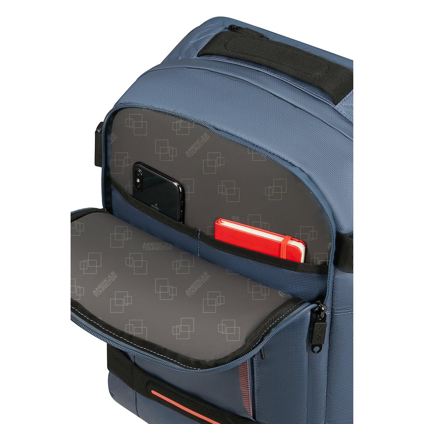 American Tourister Urban Track Laptop Backpack 15,6" coated Navy/Orange